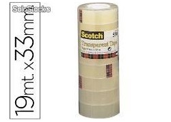 Scoth 550 cinta adhesiva transparente