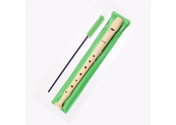 Hohner flauta dulce funda verde 