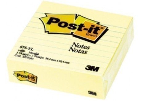 Post-it cubo de notas 300 hojas