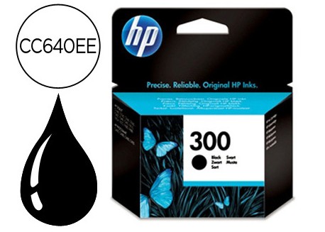 HP cartucho de tinta 300 negro