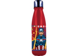 Botella de aluminio de 600 ml. Avengers