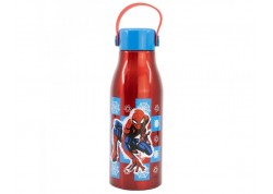 Botella de aluminio 760 ml. Spiderman asa flexible