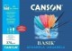 Canson mini pack 6 hojas acuarela y témpera